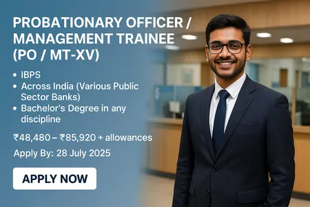 IBPS PO Recruitment 2025 apply now