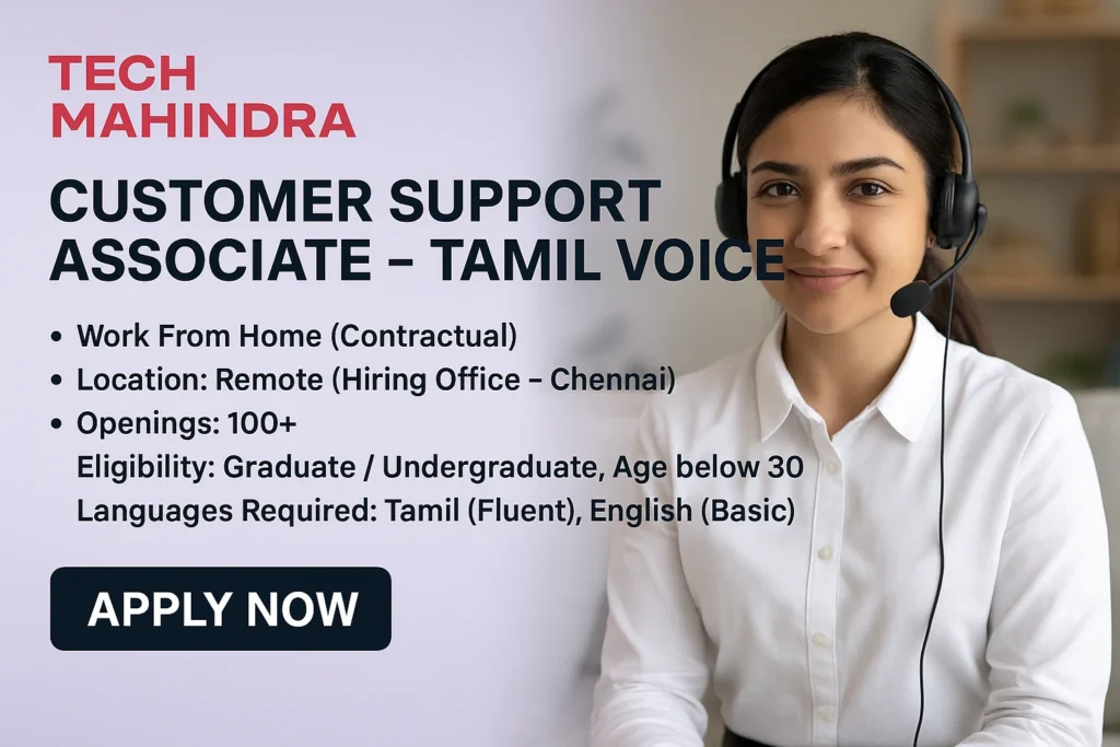 Tech Mahindra Tamil Voice Process