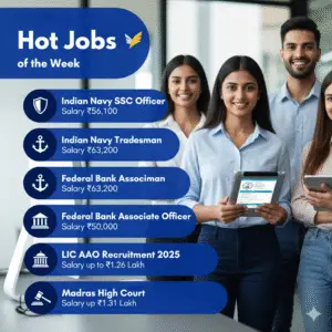 Govt & Bank Jobs closing this week